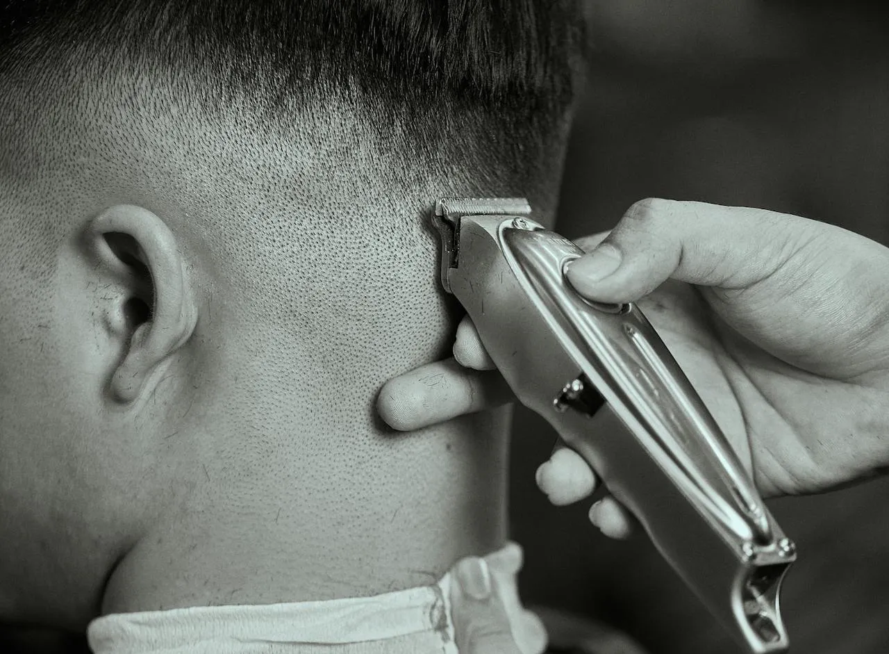 taper fade fryzura